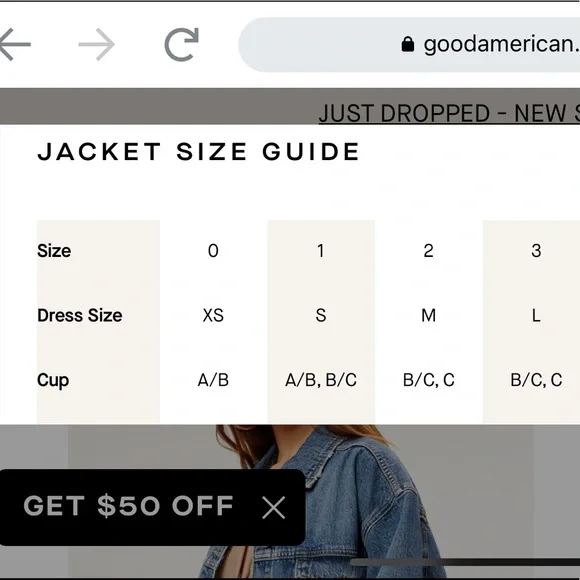 Good American Cropped Denim Jacket - Picture 11 of 11